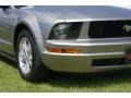 2008 Vapor Silver Metallic Ford Mustang V6 Deluxe Coupe  photo #3