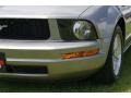 2008 Vapor Silver Metallic Ford Mustang V6 Deluxe Coupe  photo #4