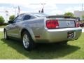 2008 Vapor Silver Metallic Ford Mustang V6 Deluxe Coupe  photo #9