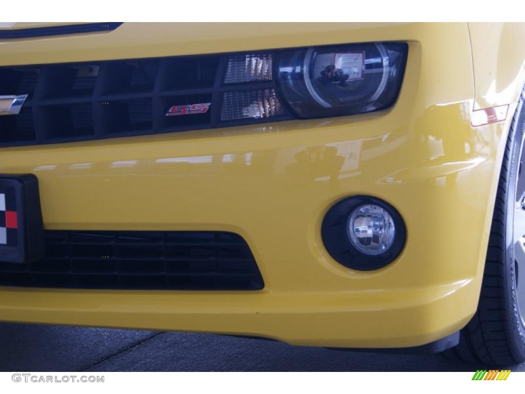 2010 Camaro SS Coupe Transformers Special Edition - Rally Yellow / Black photo #4