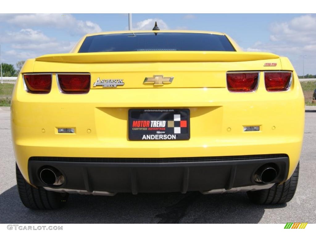 2010 Camaro SS Coupe Transformers Special Edition - Rally Yellow / Black photo #8