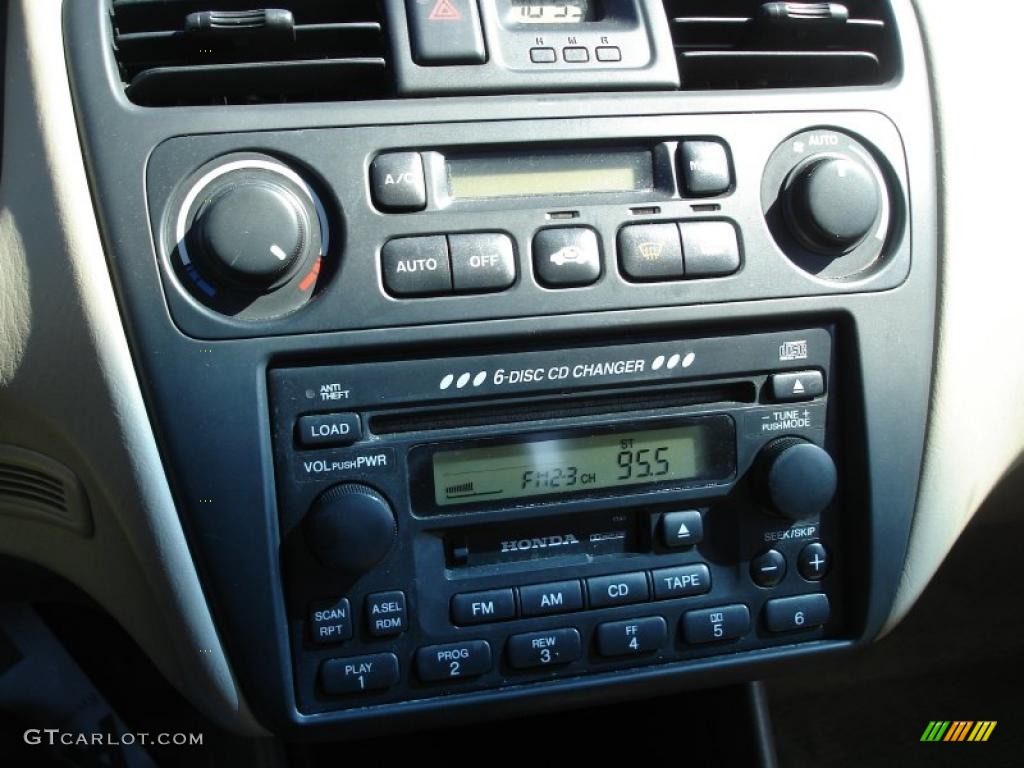 2002 Accord EX V6 Sedan - Noble Green Pearl / Ivory photo #12