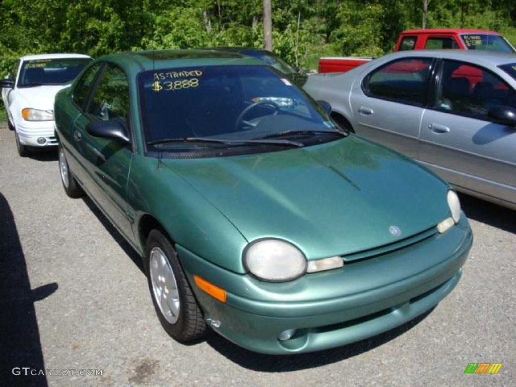 1999 Neon Highline Coupe - Alpine Green Pearl / Agate photo #1