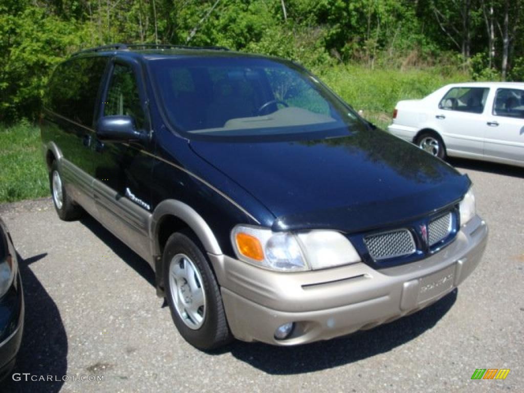 Blue-Black Metallic Pontiac Montana