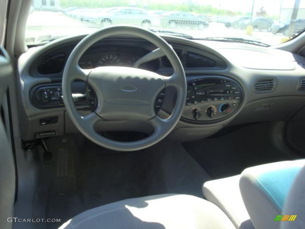 1997 Taurus GL - Silver Frost Pearl / Grey photo #10