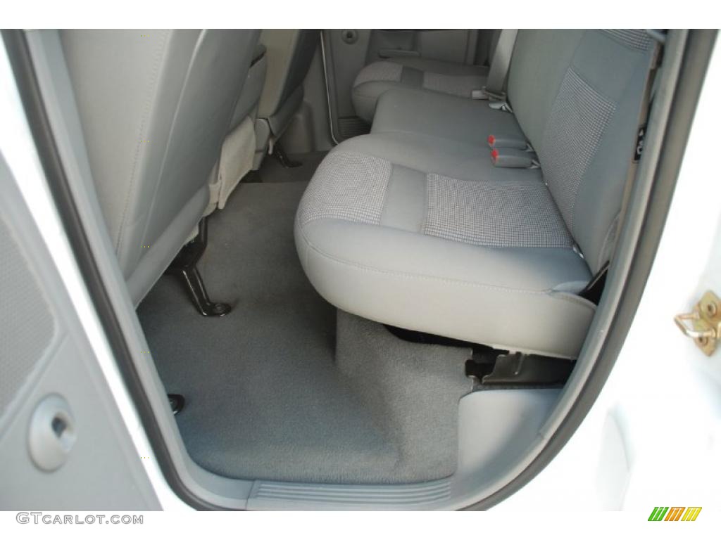 2007 Ram 1500 ST Quad Cab - Bright White / Medium Slate Gray photo #47
