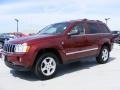2007 Red Rock Crystal Pearl Jeep Grand Cherokee Limited 4x4  photo #1
