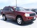2007 Red Rock Crystal Pearl Jeep Grand Cherokee Limited 4x4  photo #3