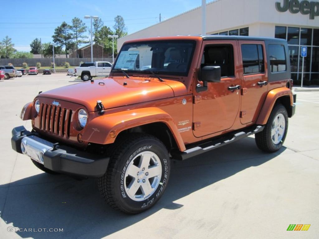 Mango Tango Pearl Jeep Wrangler Unlimited