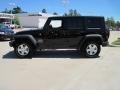 2010 Black Jeep Wrangler Unlimited Sport 4x4  photo #3