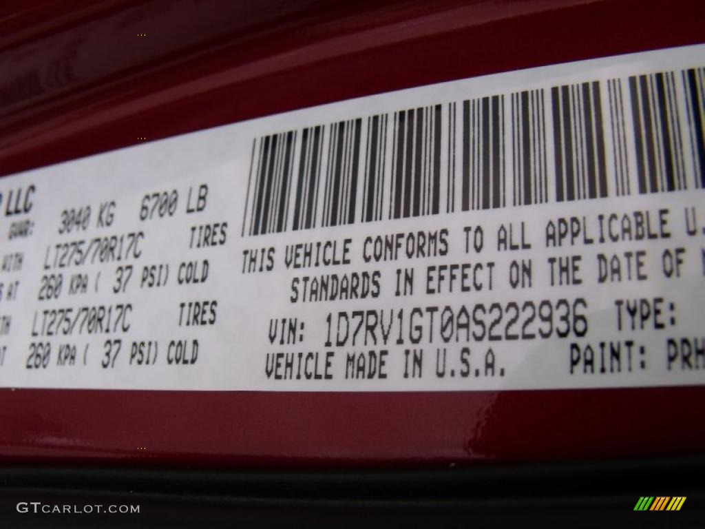 2010 Ram 1500 TRX4 Quad Cab 4x4 - Inferno Red Crystal Pearl / Dark Slate/Medium Graystone photo #21