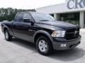 2010 Brilliant Black Crystal Pearl Dodge Ram 1500 TRX Quad Cab  photo #2