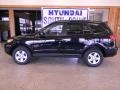 2009 Ebony Black Hyundai Santa Fe GLS  photo #2