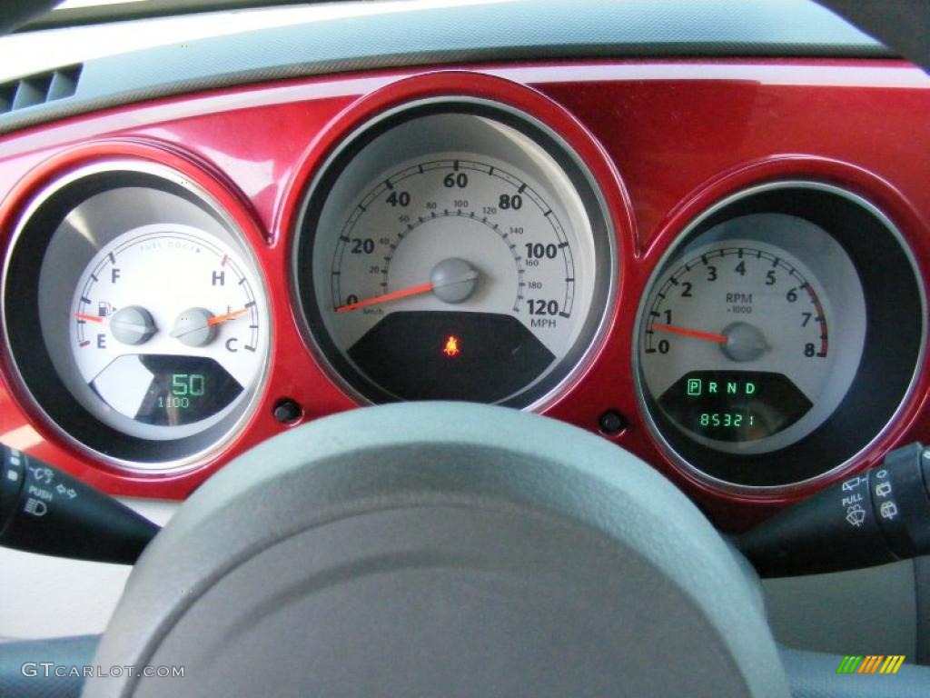 2006 PT Cruiser Touring - Inferno Red Crystal Pearl / Pastel Slate Gray photo #17