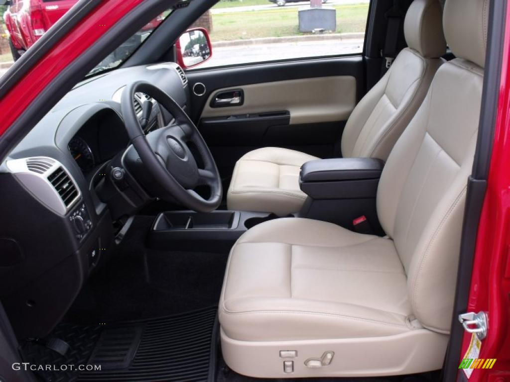 2010 Colorado LT Crew Cab - Victory Red / Ebony/Light Cashmere photo #12