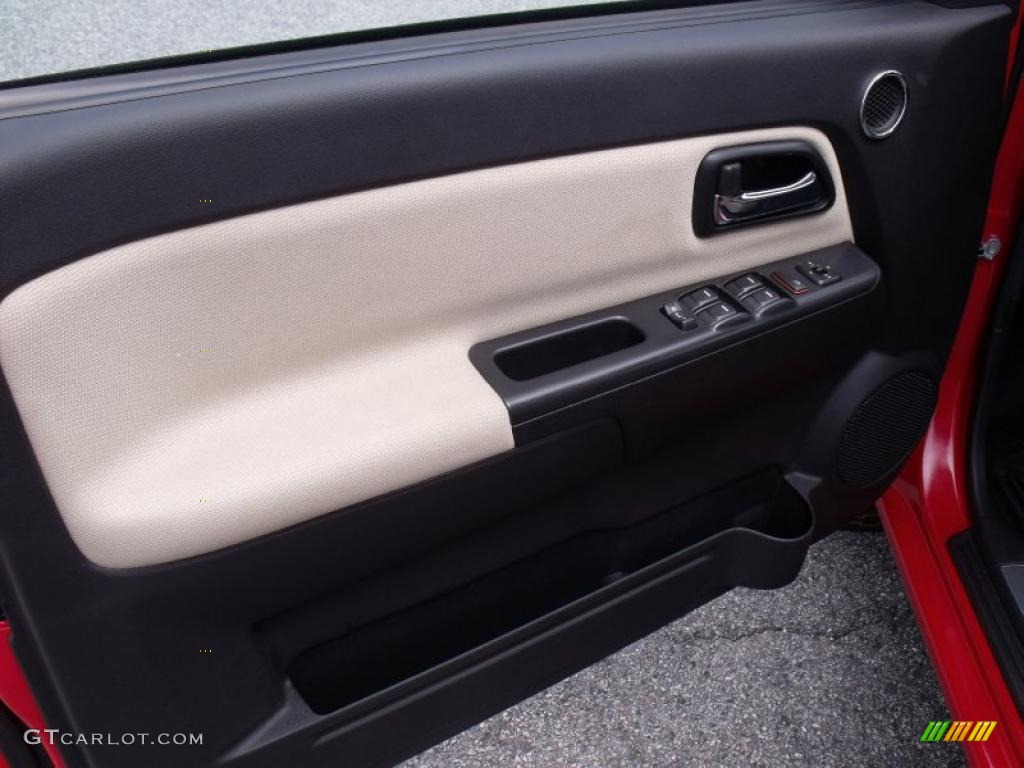 2010 Colorado LT Crew Cab - Victory Red / Ebony/Light Cashmere photo #13