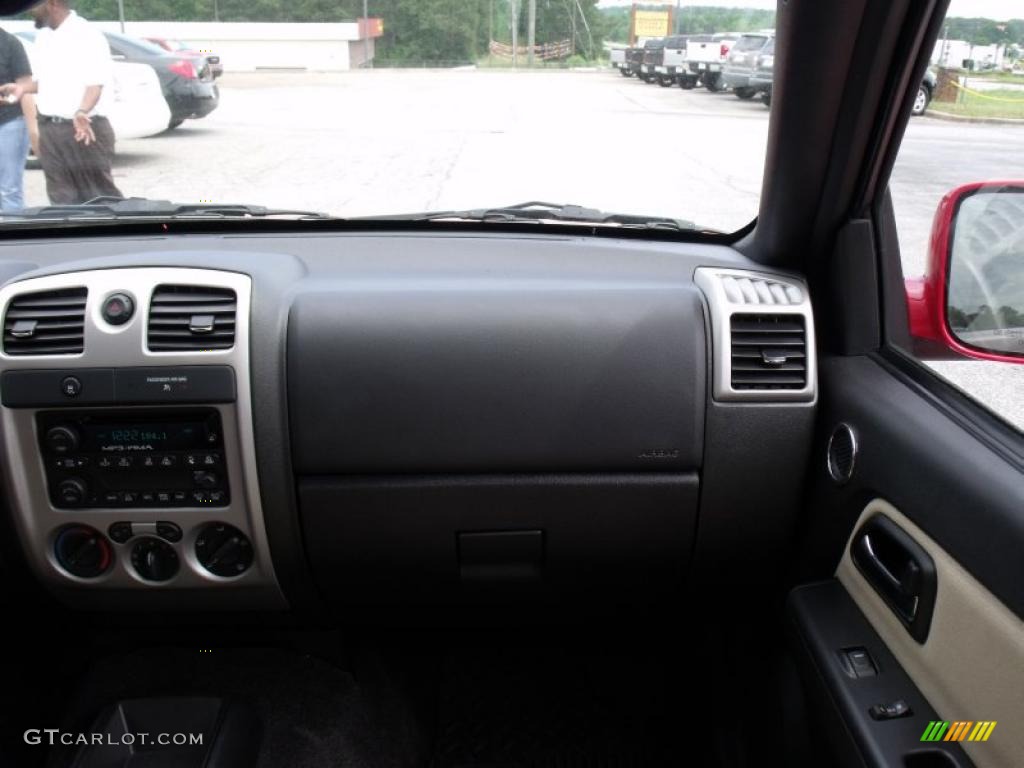 2010 Colorado LT Crew Cab - Victory Red / Ebony/Light Cashmere photo #18