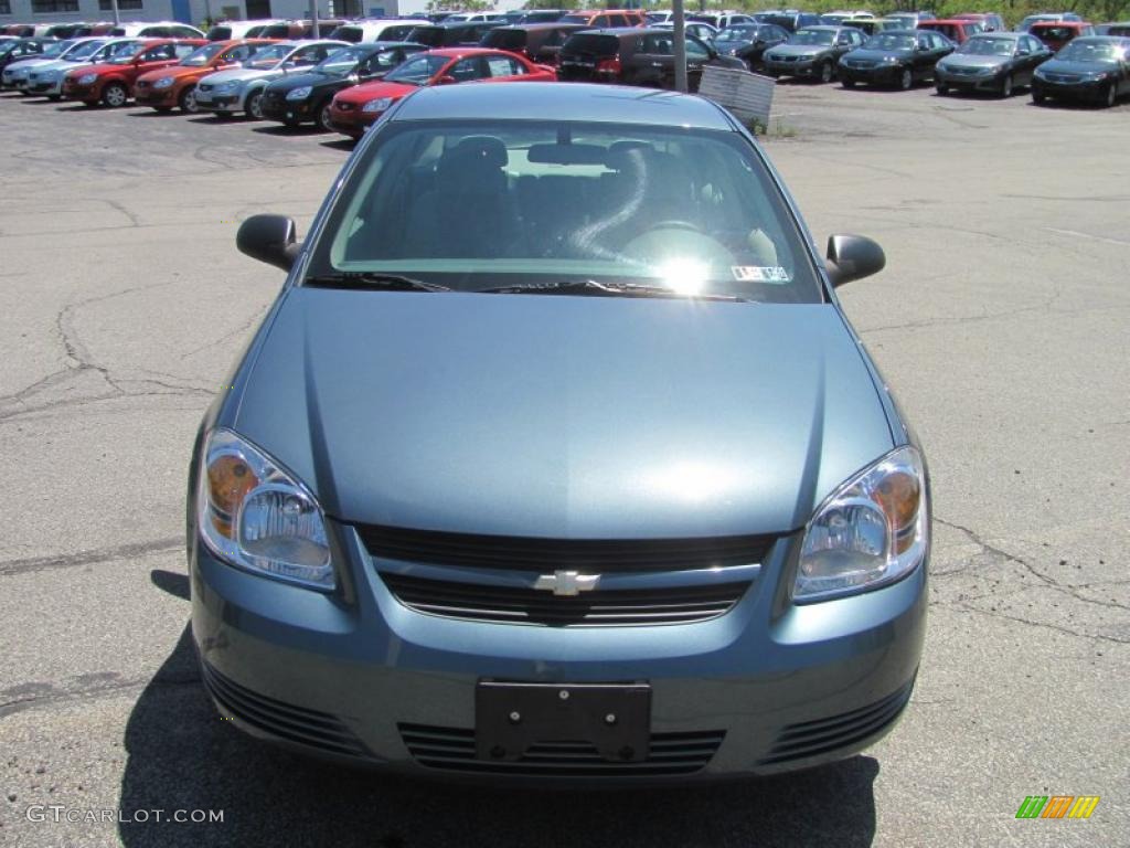 2007 Cobalt LS Sedan - Blue Granite Metallic / Gray photo #7