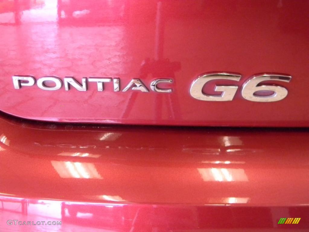 2009 G6 GT Sedan - Performance Red Metallic / Ebony photo #26