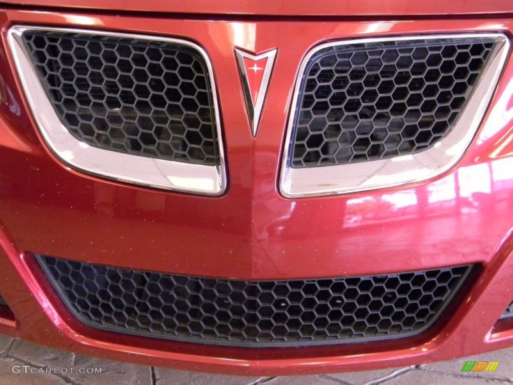2009 G6 GT Sedan - Performance Red Metallic / Ebony photo #42