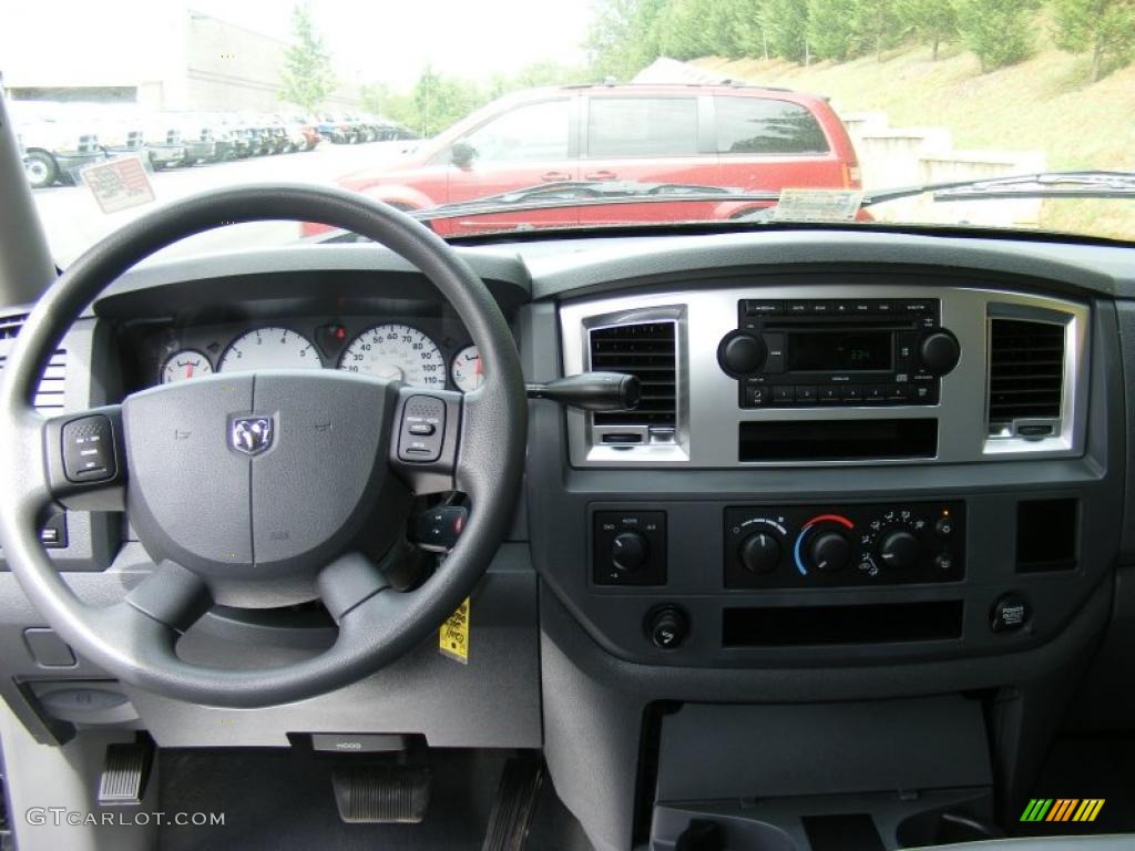 2007 Ram 1500 SLT Quad Cab 4x4 - Mineral Gray Metallic / Medium Slate Gray photo #11