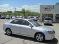 Bright Silver Metallic 2009 Kia Spectra SX Sedan