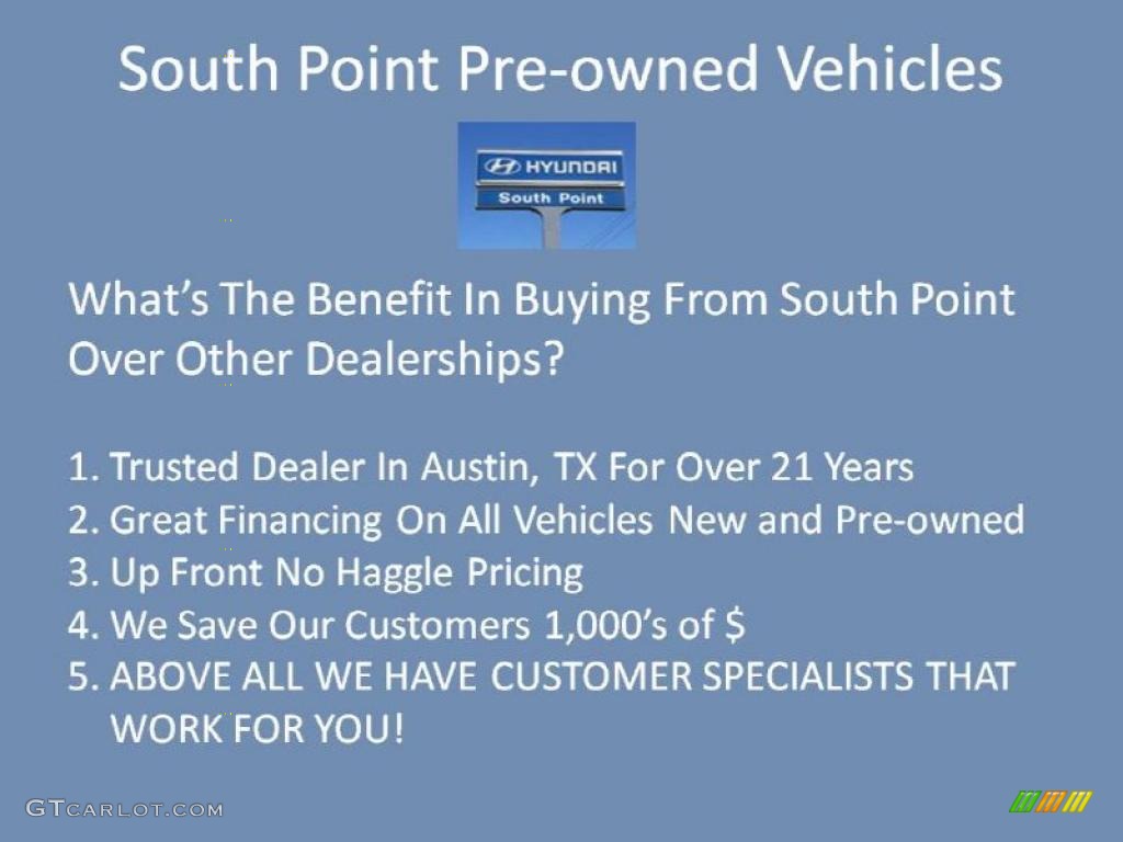 2009 Santa Fe GLS - Slate Blue / Beige photo #21