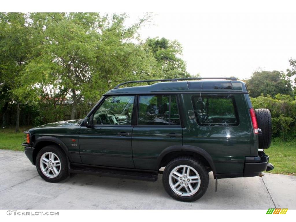 2002 Discovery II SE7 - Epsom Green Metallic / Bahama Beige photo #4