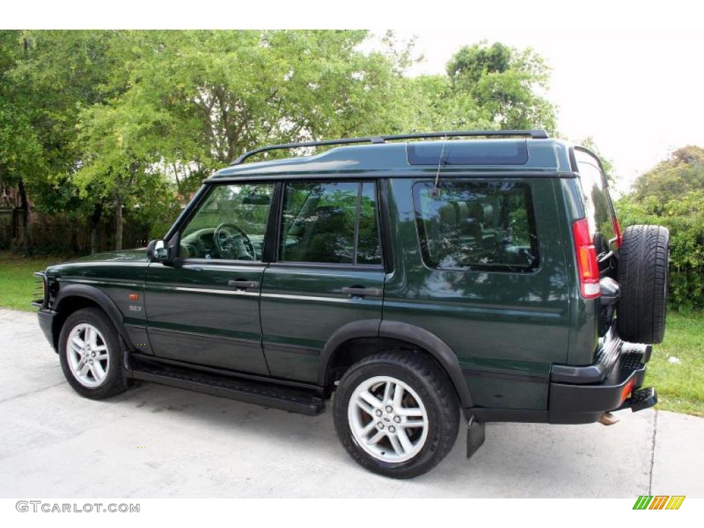 2002 Discovery II SE7 - Epsom Green Metallic / Bahama Beige photo #5