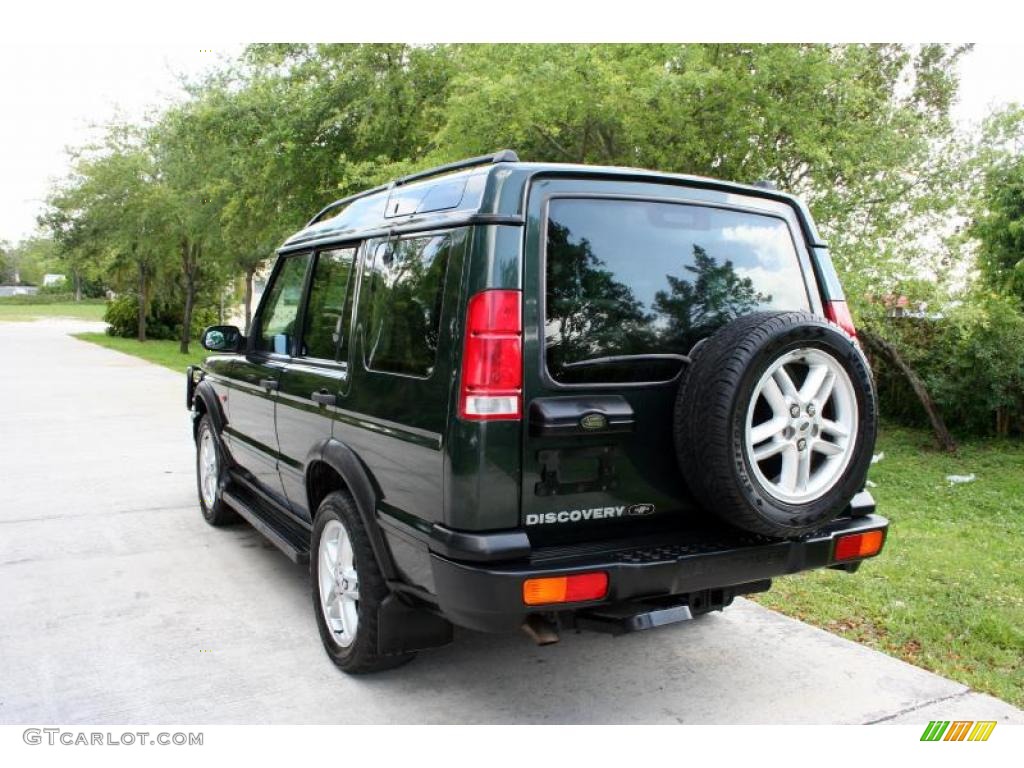 2002 Discovery II SE7 - Epsom Green Metallic / Bahama Beige photo #7