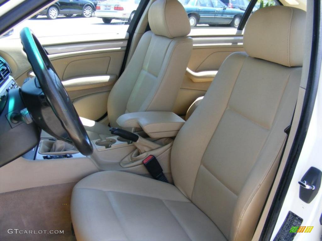 1999 3 Series 323i Sedan - Alpine White / Sand photo #9