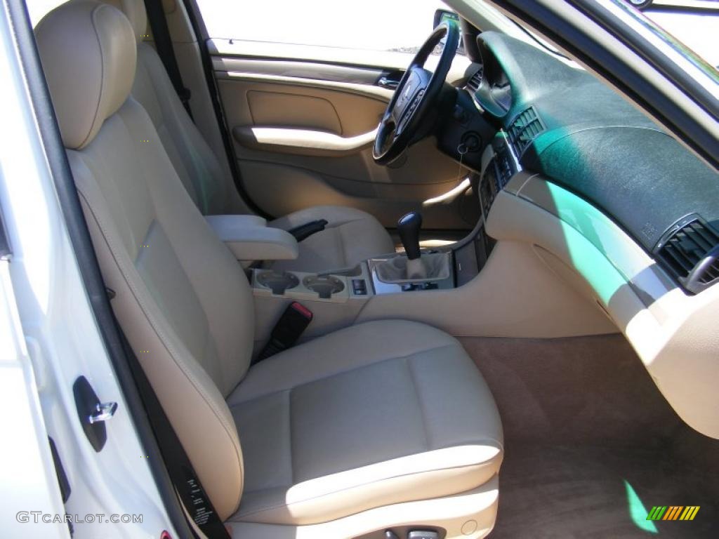 1999 3 Series 323i Sedan - Alpine White / Sand photo #13