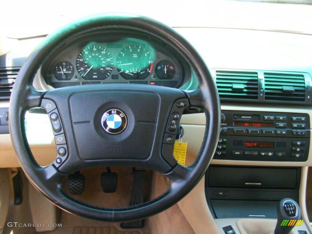 1999 3 Series 323i Sedan - Alpine White / Sand photo #15