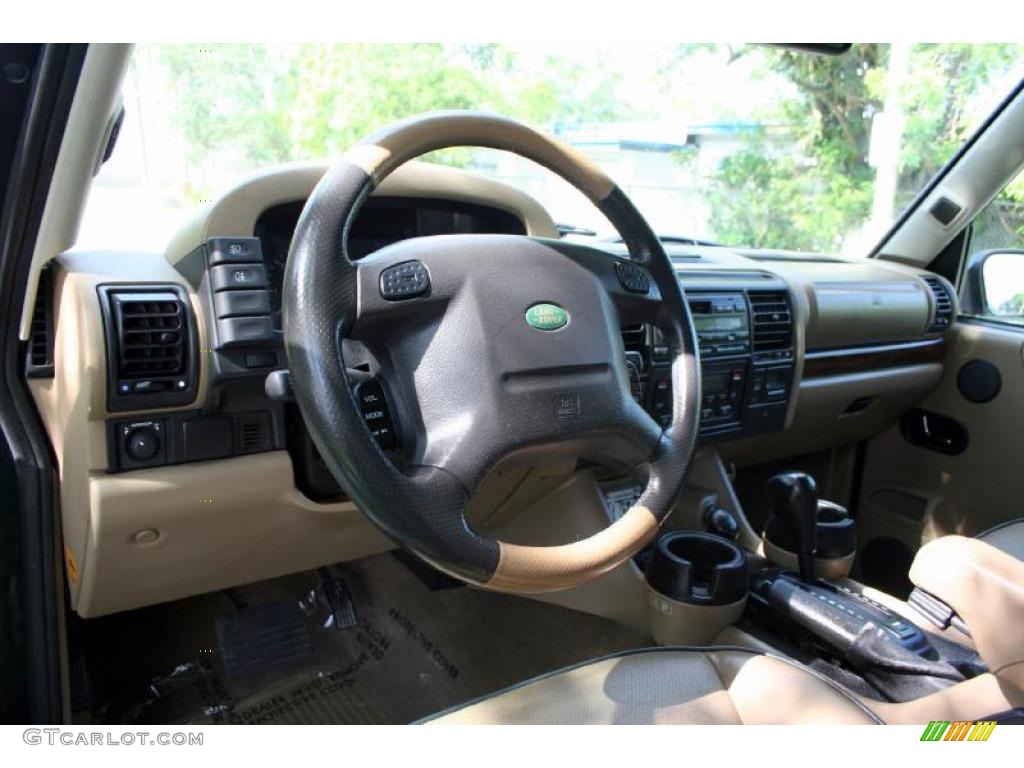 2002 Discovery II SE7 - Epsom Green Metallic / Bahama Beige photo #69