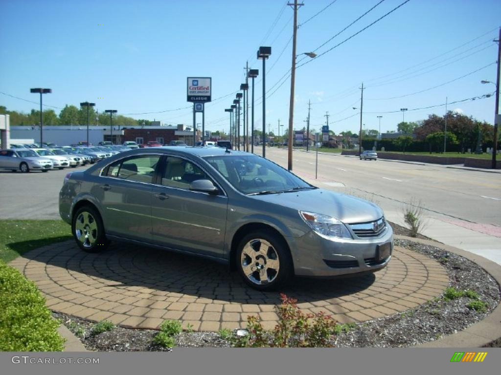 2007 Aura XE - Ocean Mist Metallic / Gray photo #4