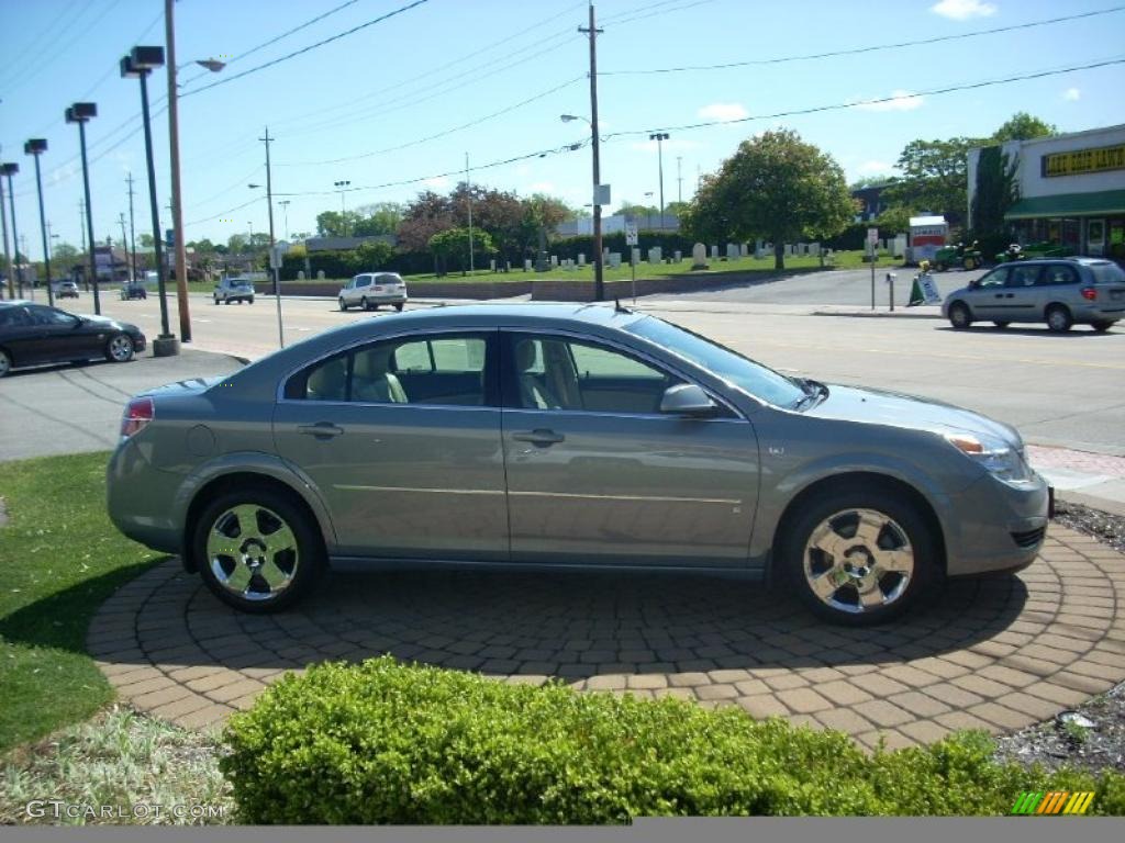 2007 Aura XE - Ocean Mist Metallic / Gray photo #5