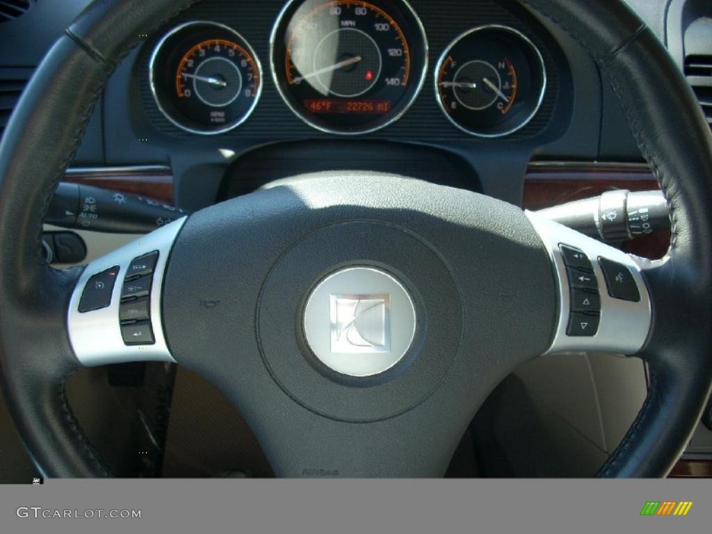 2007 Aura XE - Ocean Mist Metallic / Gray photo #15