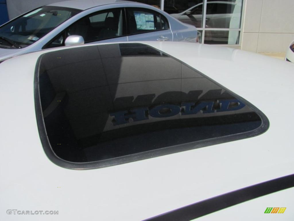 2007 Civic EX Coupe - Taffeta White / Ivory photo #4
