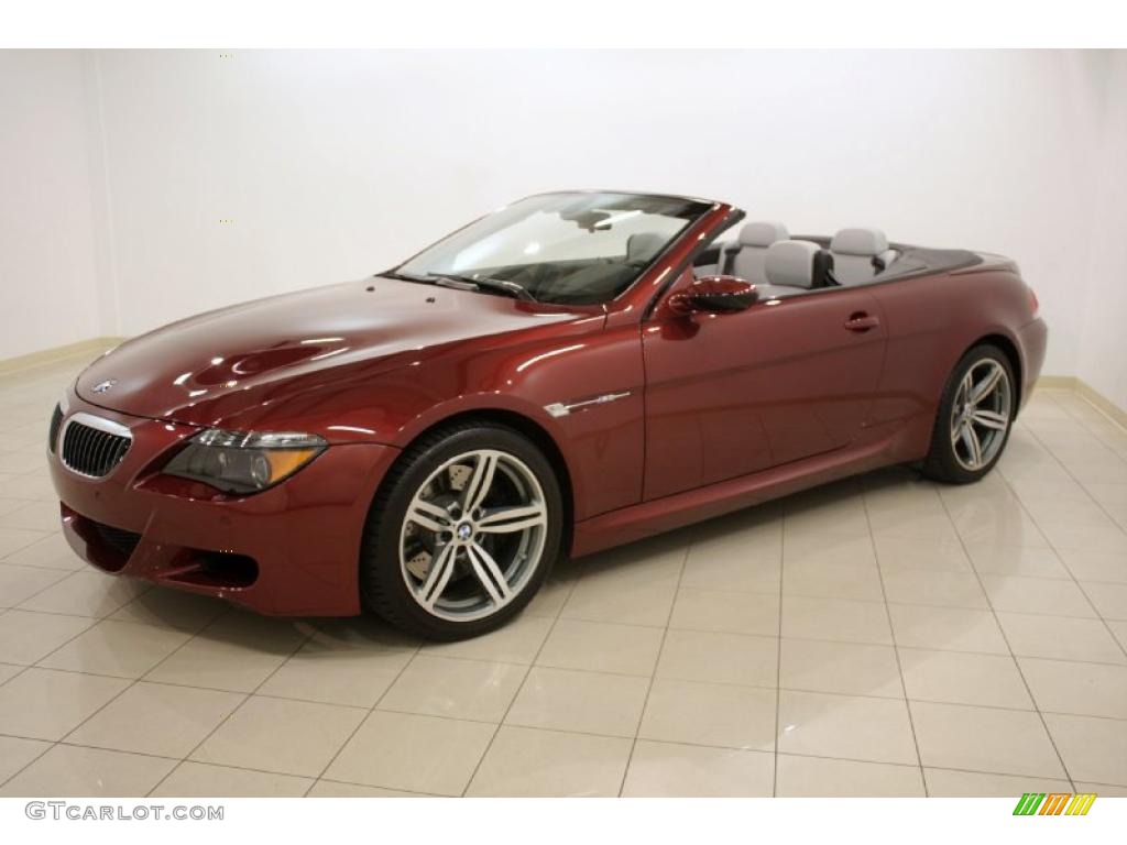 2007 M6 Convertible - Indianapolis Red Metallic / Silverstone II photo #3