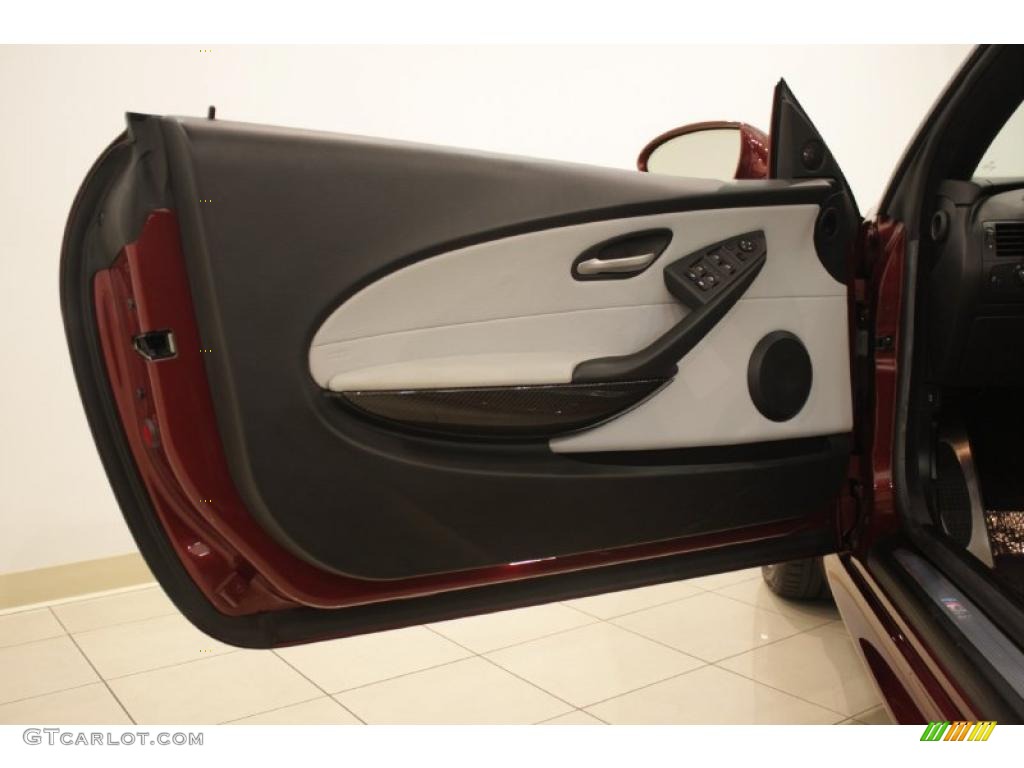 2007 M6 Convertible - Indianapolis Red Metallic / Silverstone II photo #11