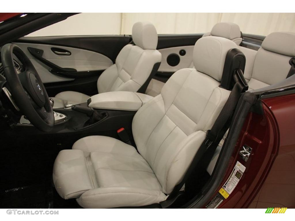 2007 M6 Convertible - Indianapolis Red Metallic / Silverstone II photo #14