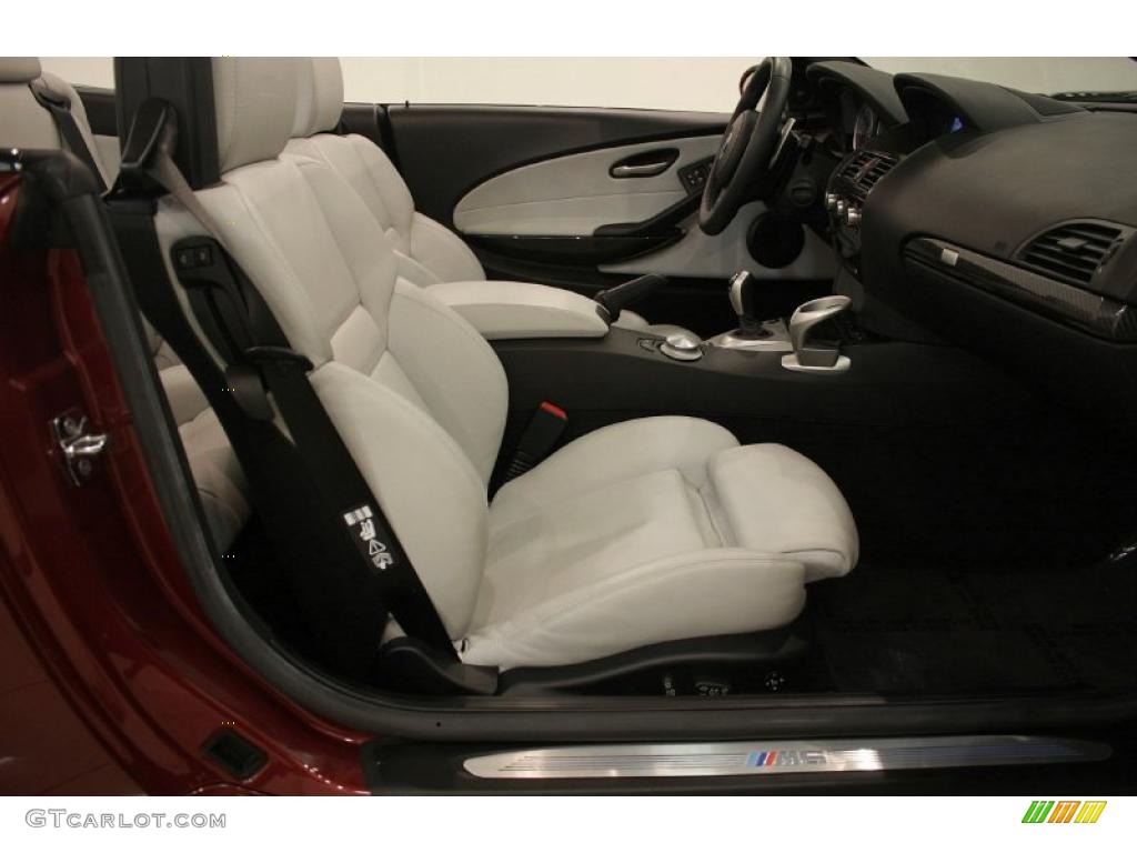 2007 M6 Convertible - Indianapolis Red Metallic / Silverstone II photo #28