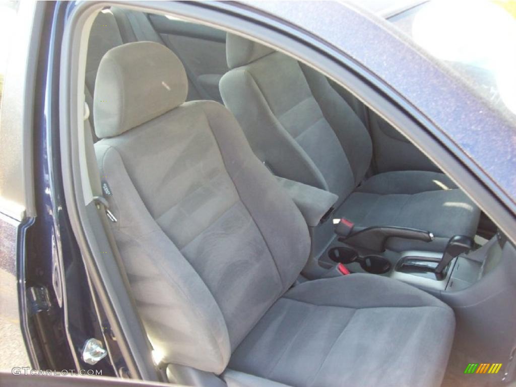 2007 Accord EX Sedan - Royal Blue Pearl / Gray photo #12