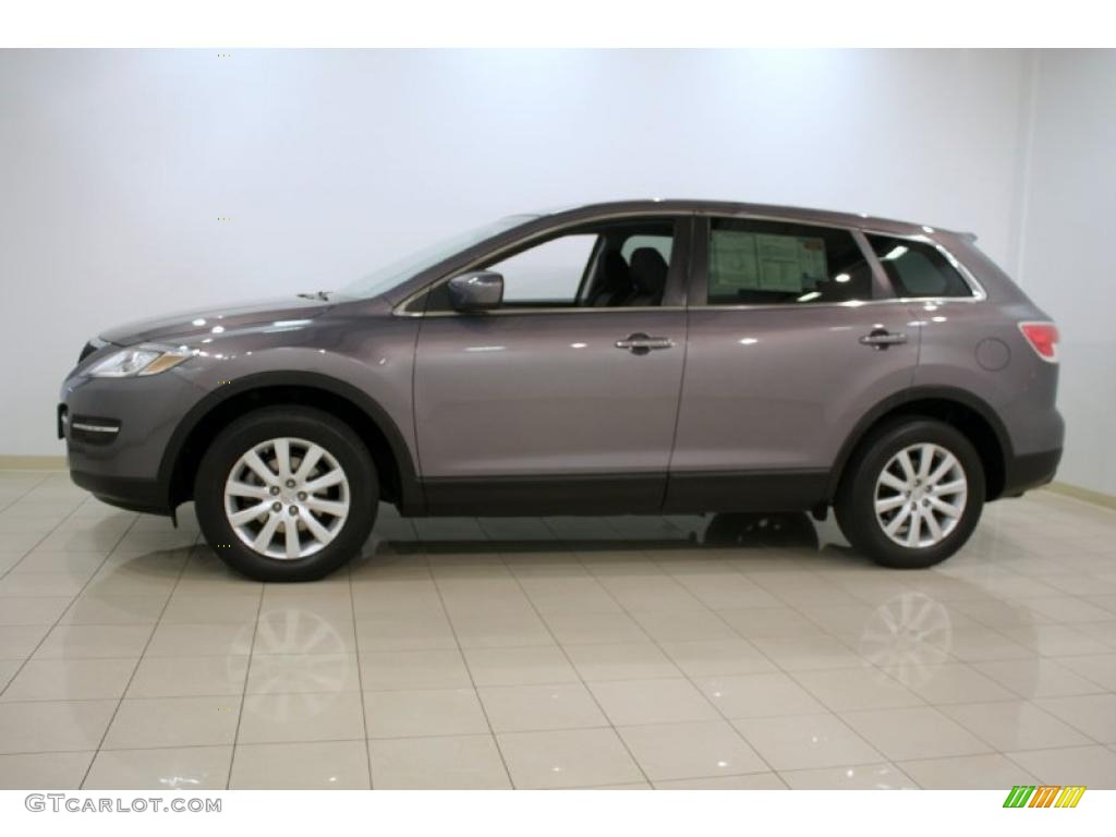2007 CX-9 Sport - Galaxy Gray Mica / Black photo #4