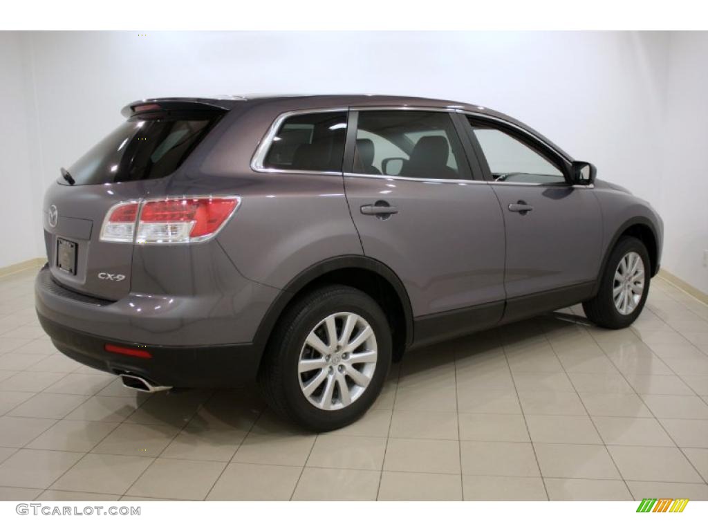 2007 CX-9 Sport - Galaxy Gray Mica / Black photo #6