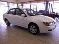 2009 Clear White Kia Spectra EX Sedan  photo #8