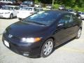 2007 Nighthawk Black Pearl Honda Civic LX Coupe  photo #19