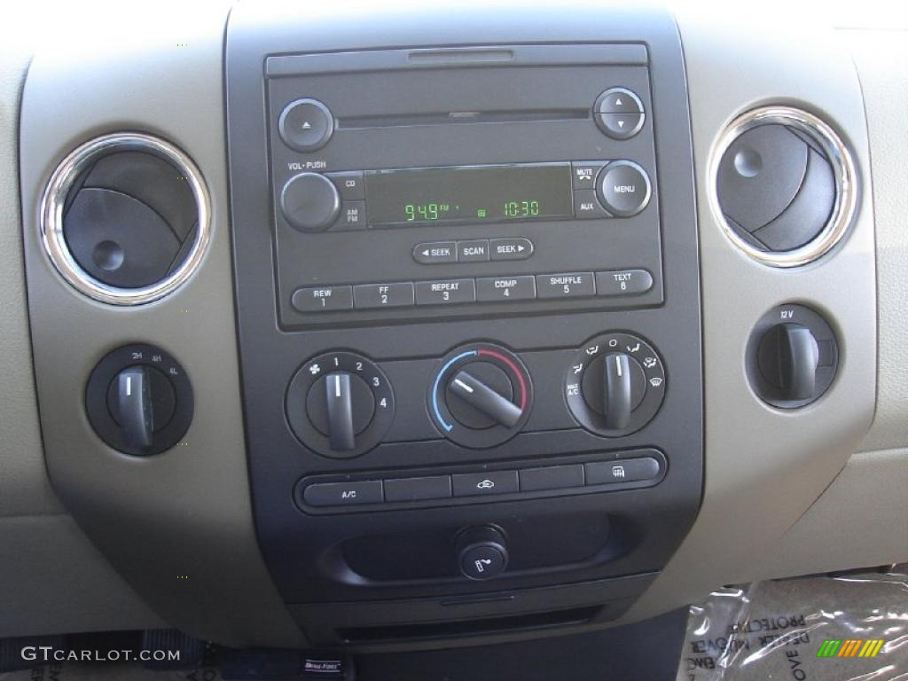 2005 F150 XLT SuperCrew 4x4 - Dark Shadow Grey Metallic / Tan photo #33