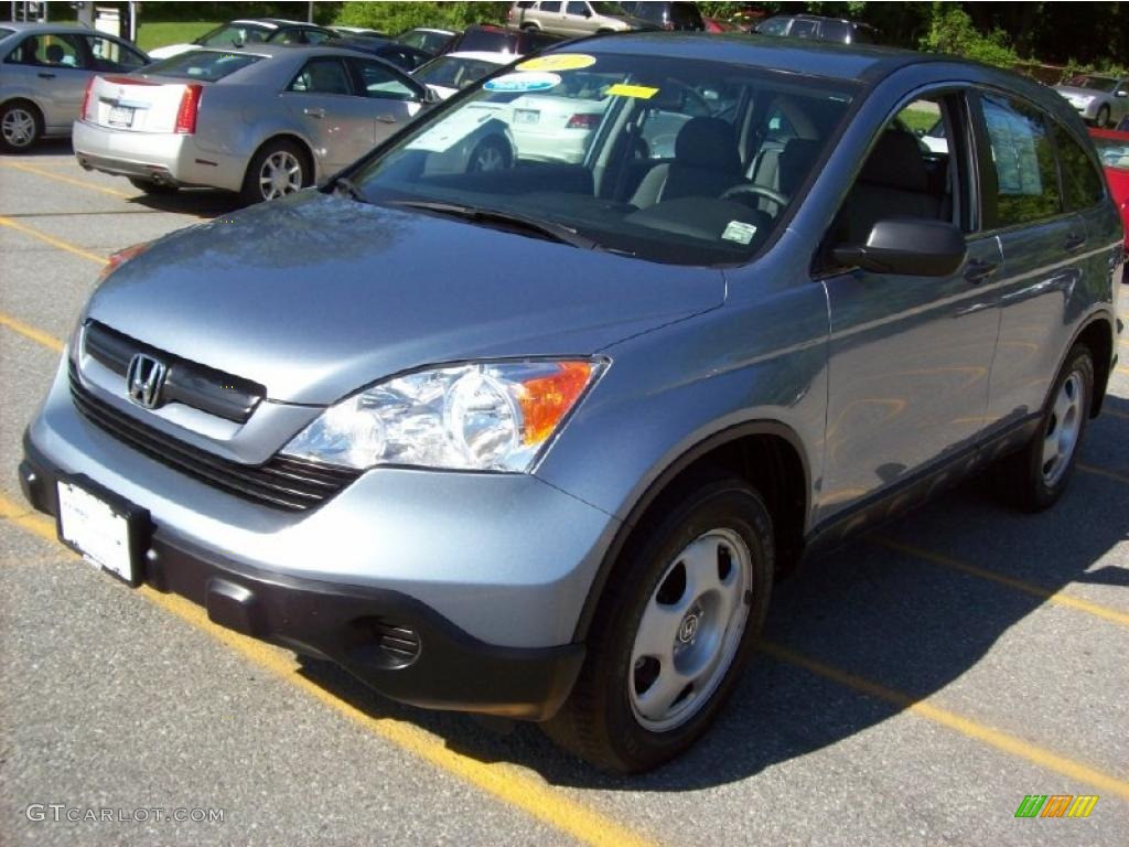 2007 CR-V LX 4WD - Glacier Blue Metallic / Gray photo #20