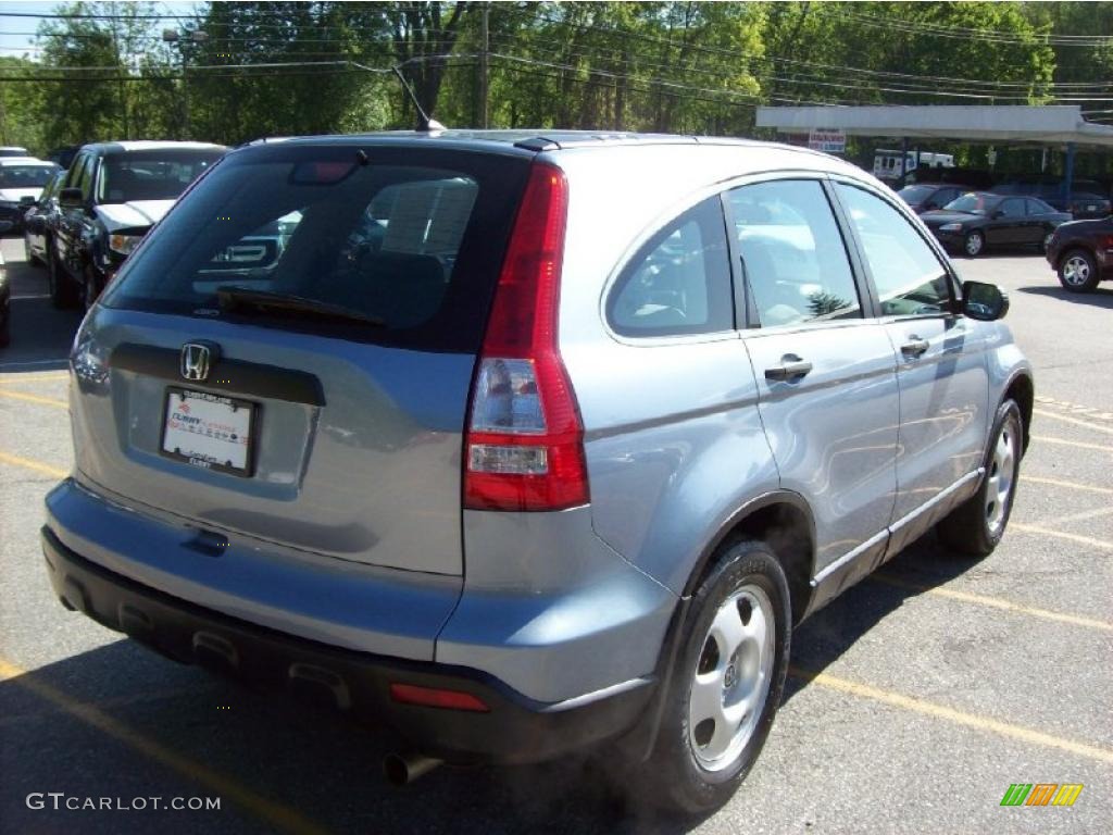 2007 CR-V LX 4WD - Glacier Blue Metallic / Gray photo #21